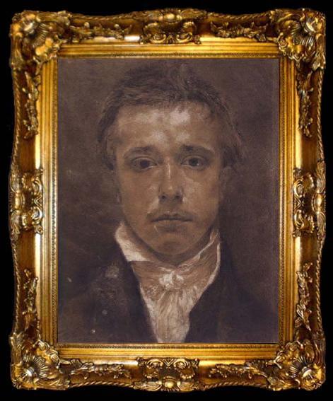 framed  Samuel Palmer Self-Portrait, ta009-2